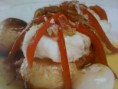 Bacalao Asado con Sallteado de Pimientos